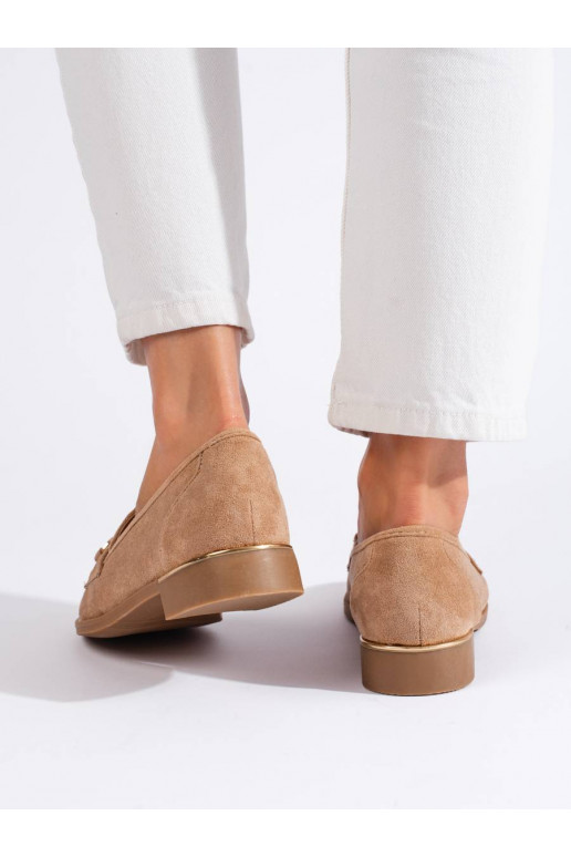Suede Lords model schoenen beige...