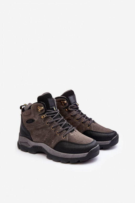 Chaussures pour hommes de couleur grise Fontanoe