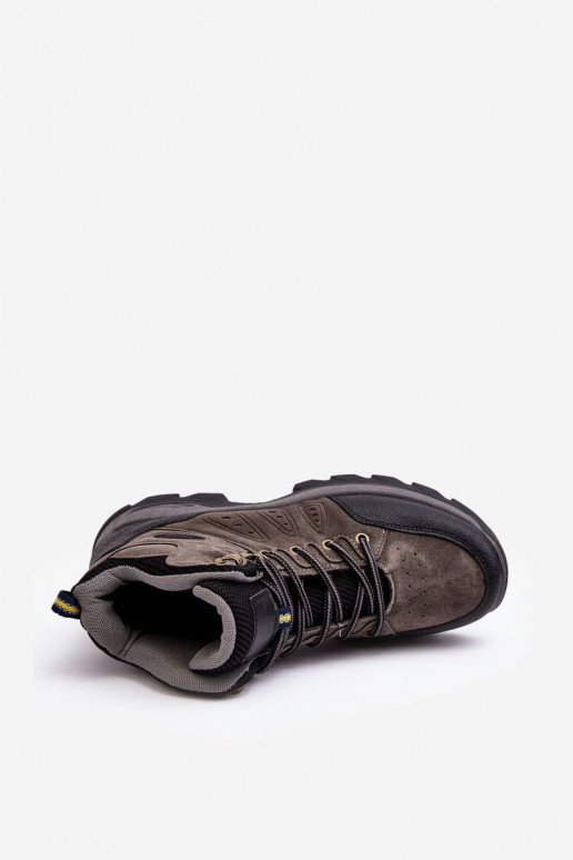 Chaussures pour hommes de couleur grise Fontanoe