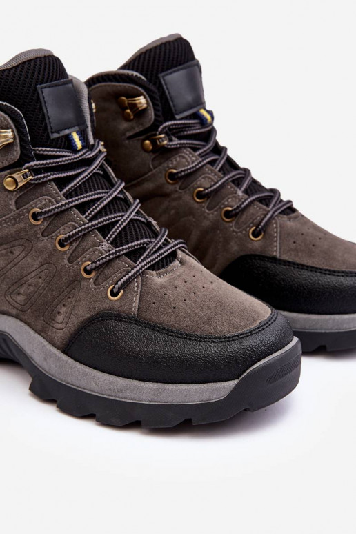 Chaussures pour hommes de couleur grise Fontanoe