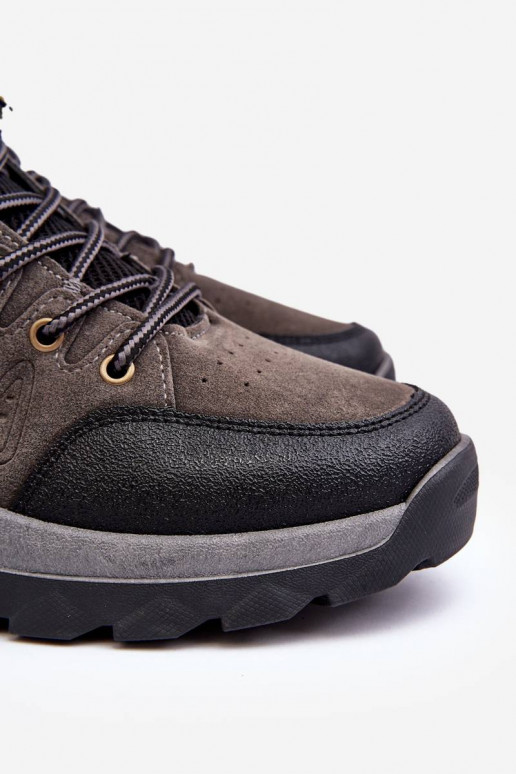 Chaussures pour hommes de couleur grise Fontanoe