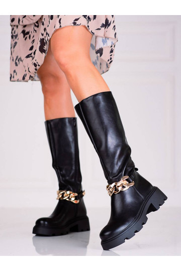 Bottines Shelovet avec chaîne