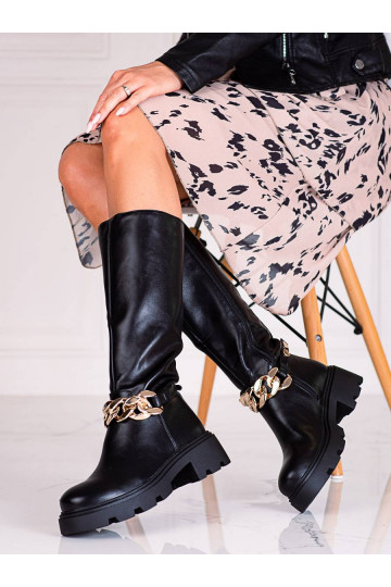 Bottines Shelovet avec chaîne 2