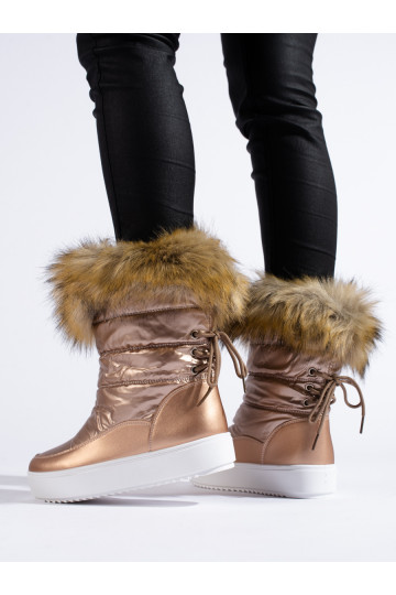 Schneestiefel mit Fell in... 2