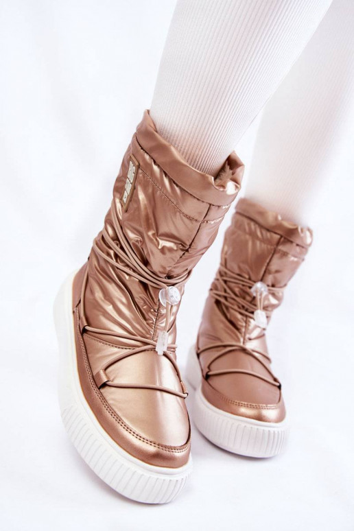 Botte de neige chauffante Big Star beige