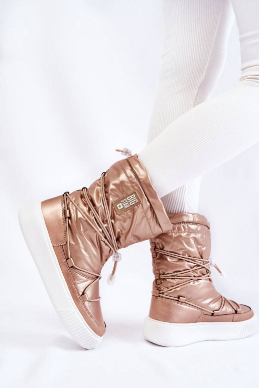 Botte de neige chauffante Big Star beige Botte de neige chauffante Big Star beige