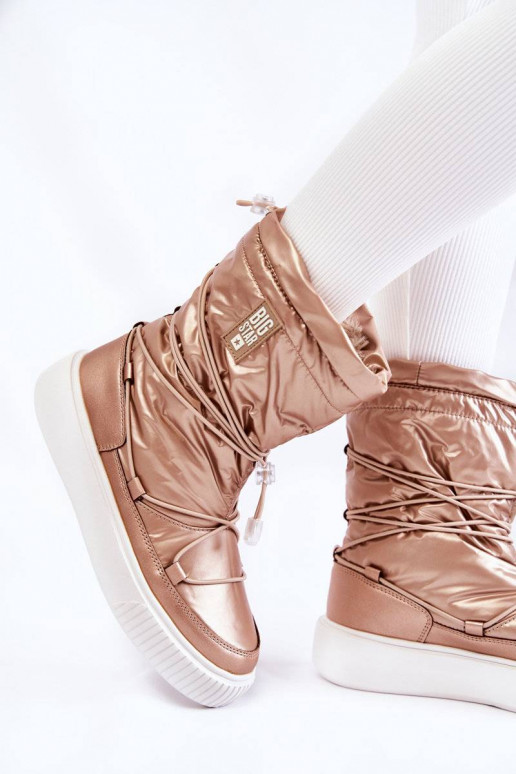 Botte de neige chauffante Big Star beige Botte de neige chauffante Big Star beige