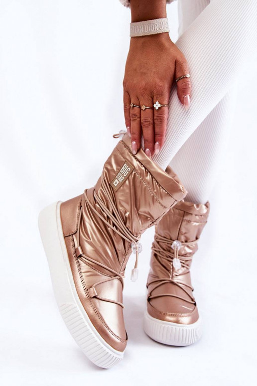 Botte de neige chauffante Big Star beige Botte de neige chauffante Big Star beige