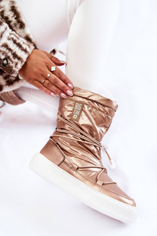 Botte de neige chauffante Big Star beige Botte de neige chauffante Big Star beige