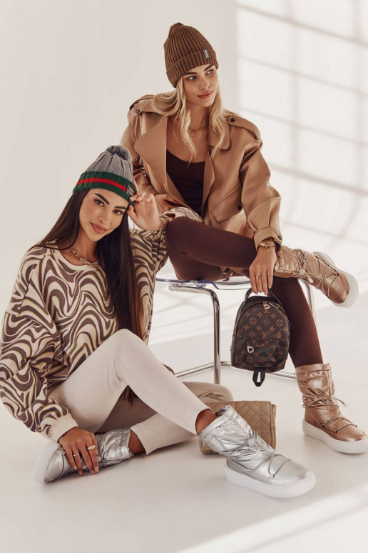 Botte de neige chauffante Big Star beige Botte de neige chauffante Big Star beige