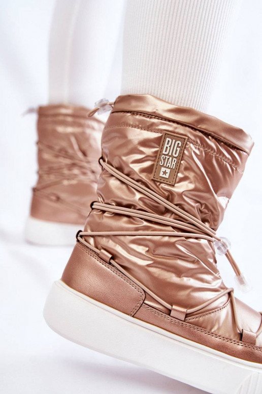 Botte de neige chauffante Big Star beige Botte de neige chauffante Big Star beige