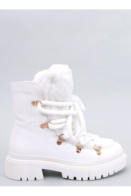 Schneestiefel mit Schaffell SHEA WHITE