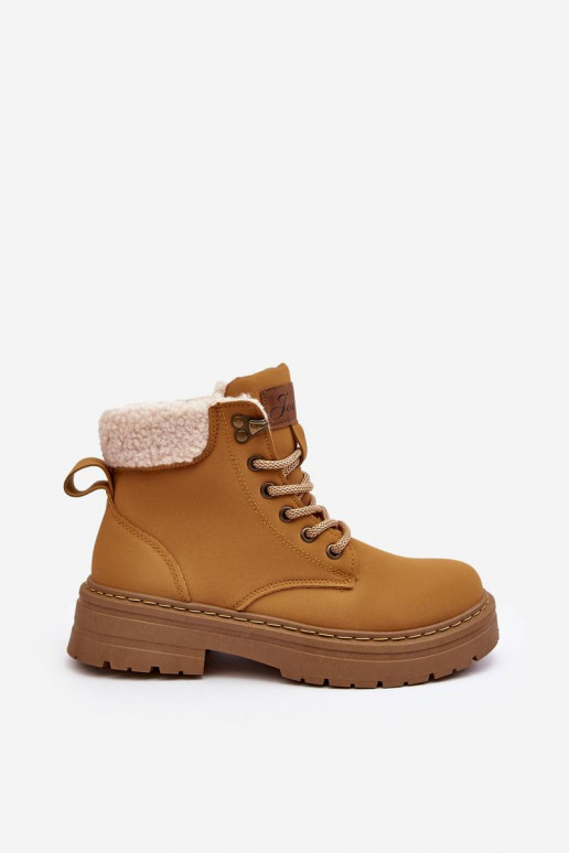 Stiefel mit Aufwärmfunktion in brauner Farbe Lynnvia