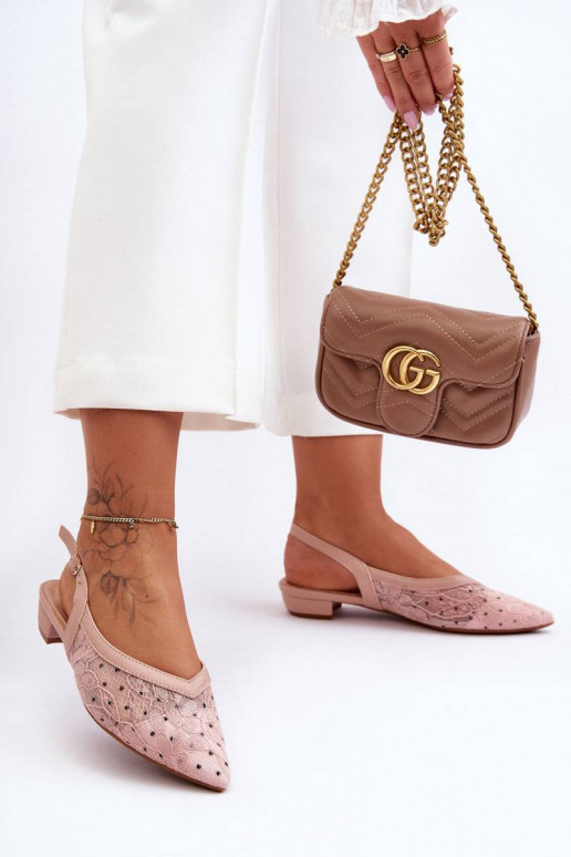 Ballerinas mit Punkten in der Farbe...