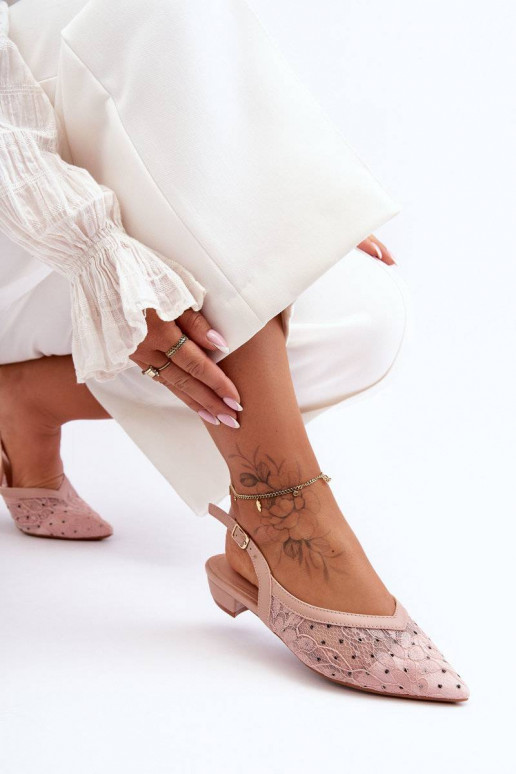 Ballerinas mit Punkten in der Farbe...