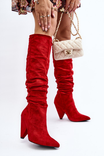 Lange Wildlederstiefel Lu... 2