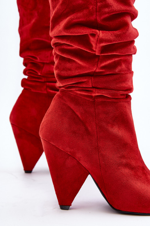 Bottines longues en daim Lu Boo... Bottines longues en daim Lu Boo...