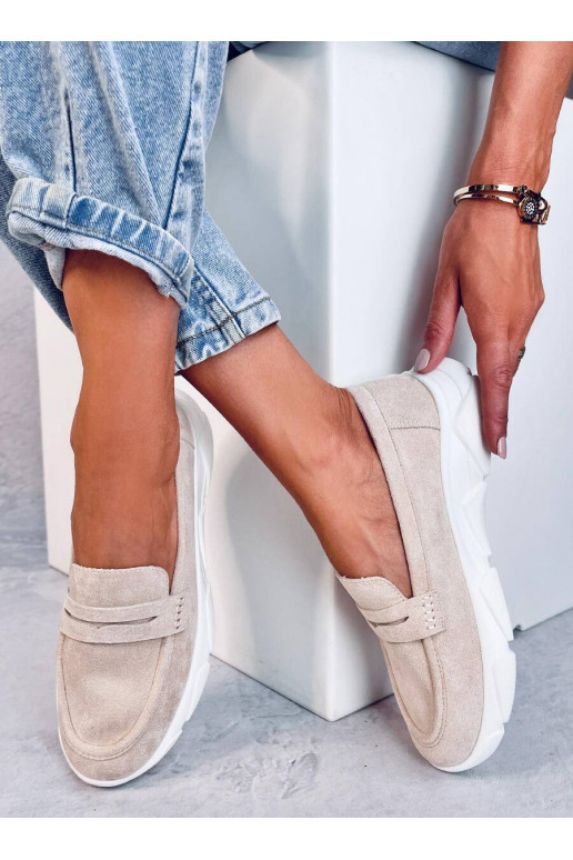 Mocassins à semelle souple HICKS BEIGE