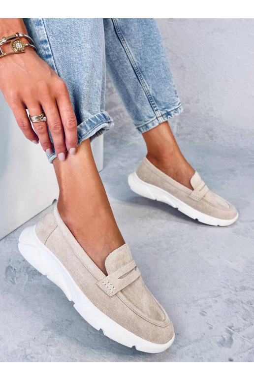 Mocassins met zachte zool HICKS BEIGE