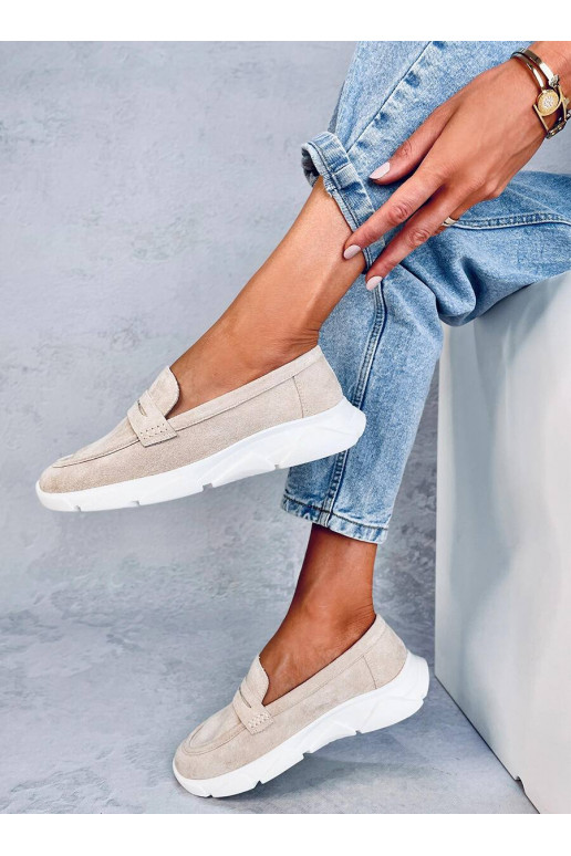 Mocassins à semelle souple HICKS BEIGE