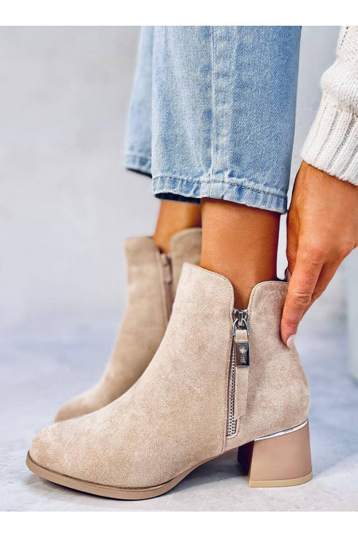 Bottines beige LEINES BEIGE