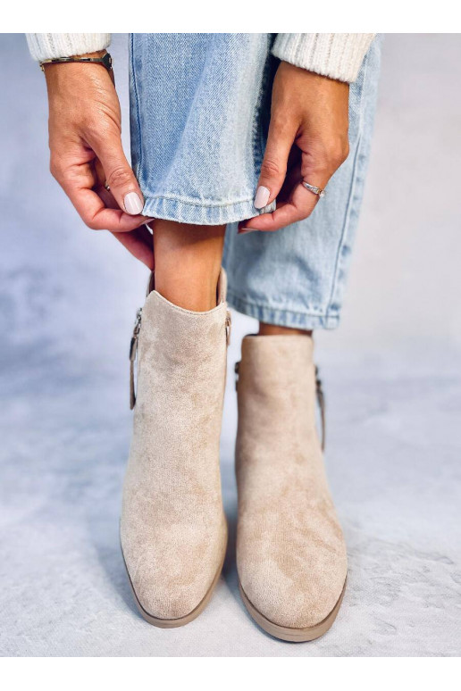 Bottines beige LEINES BEIGE