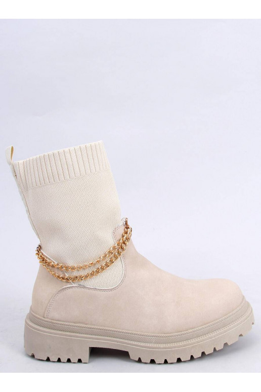 Chaussures à tige élastique JESSE BEIGE beige