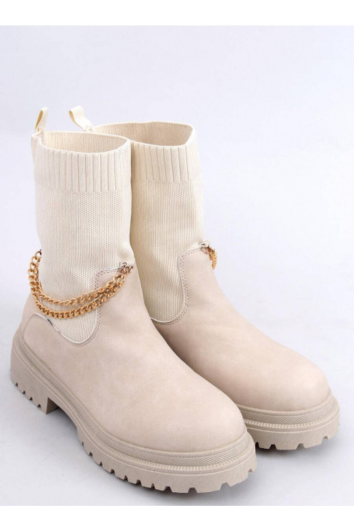 Beige JESSE BEIGE elastische...