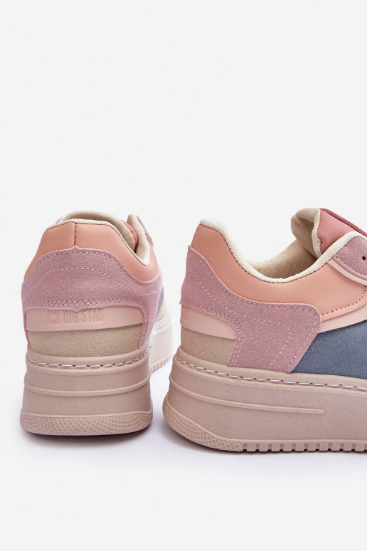 Sportschoenen Big Star roze-zandkleur Sportschoenen Big Star roze-zandkleur