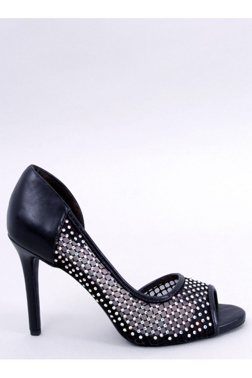 Chaussures à talons VERRE NOIR