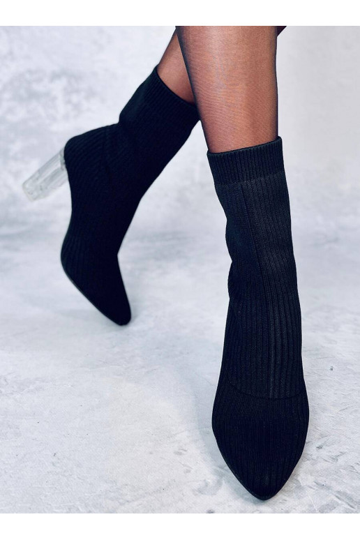 Stylische Stiefel mit transparentem...