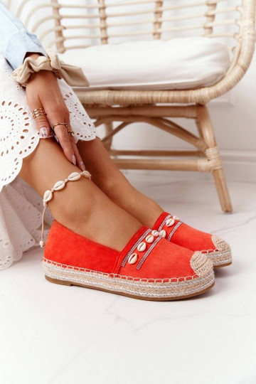 Espadrilles plateforme à... 2