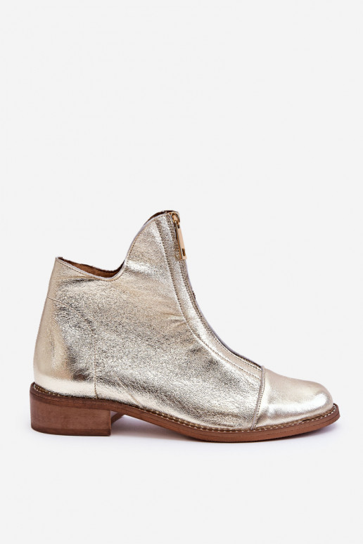 Bottines avec fermetures éclair...