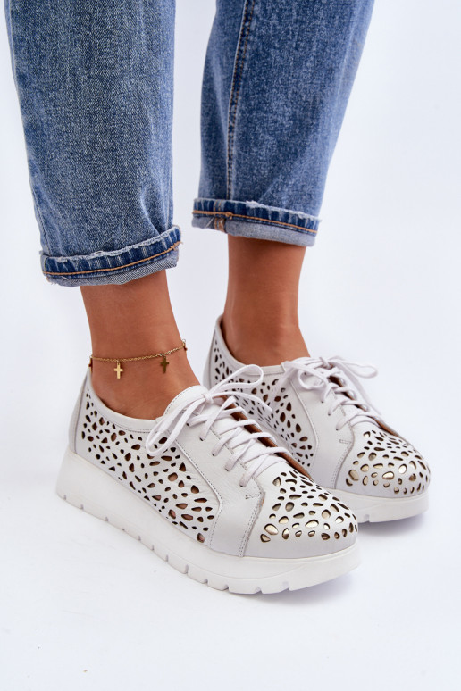 Chaussures avec éléments ajourés de...