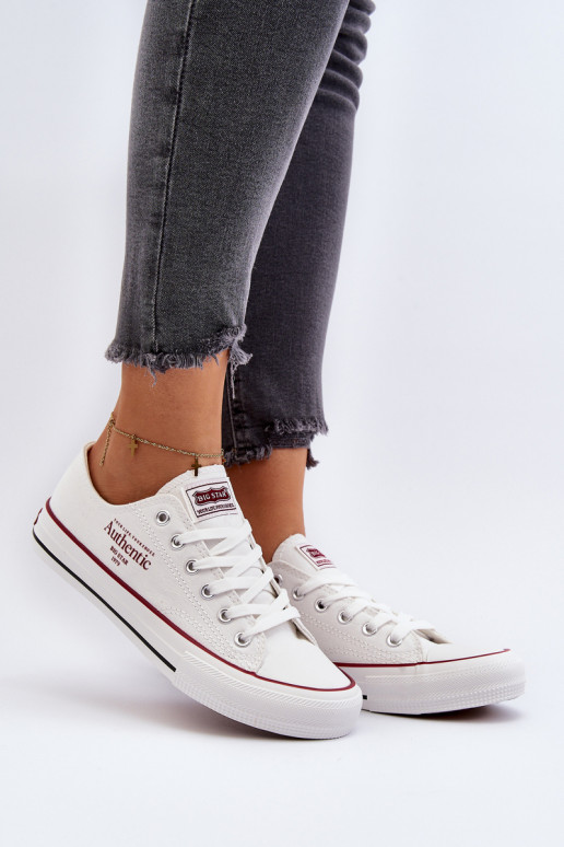 Chaussures femme Big Star blanches