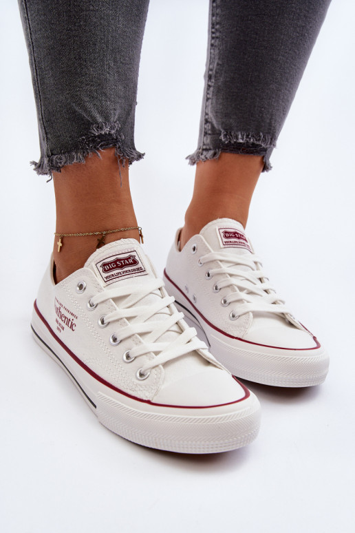 Chaussures femme Big Star blanches