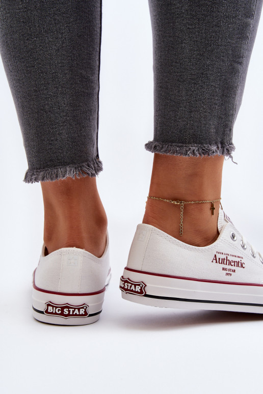 Chaussures femme Big Star blanches