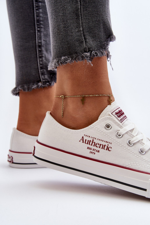 Chaussures femme Big Star blanches