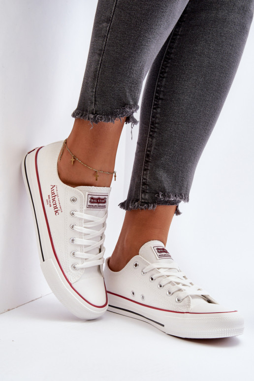 Chaussures femme Big Star blanches