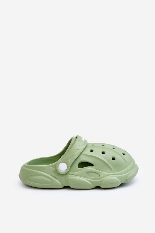 Crocs-Hausschuhe für Kinder in der Farbe Cloudy