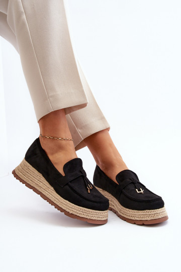 Mocassins de couleur noire Torresia 2