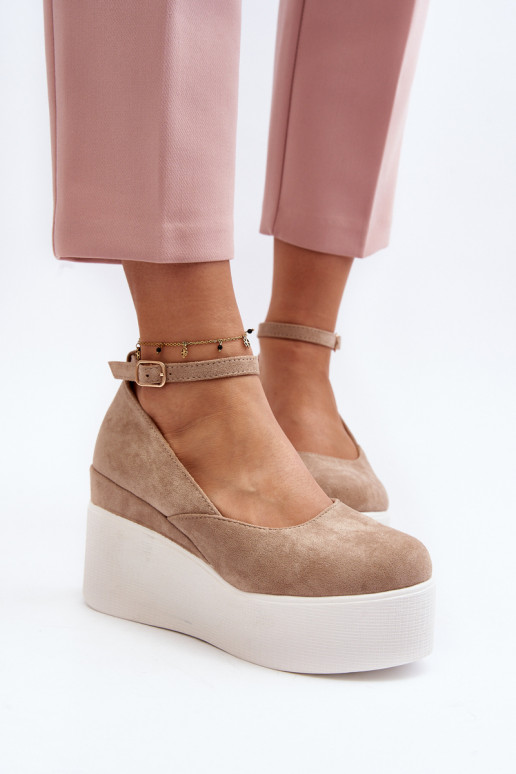 Espadrilles beiges Malla