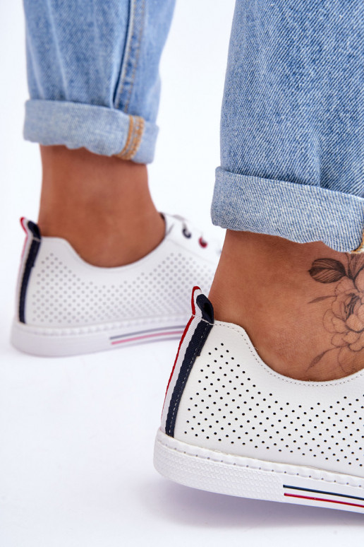 Freizeitschuhe weiße Farbe S.Barski Freizeitschuhe weiße Farbe S.Barski