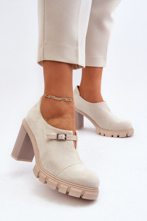 Chaussures à talons Tauina ivoire