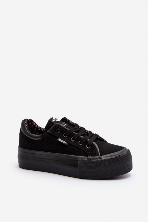 Chaussures de loisirs à plateforme Lee Cooper noir