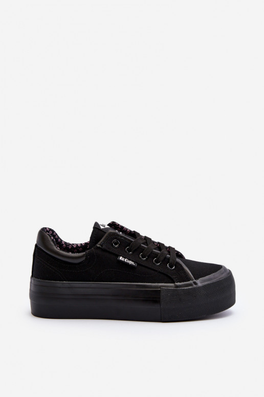Chaussures de loisirs à plateforme Lee Cooper noir
