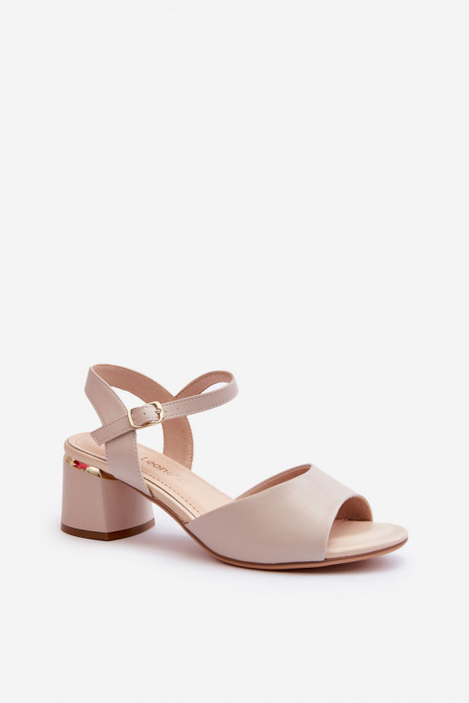 Sandales pour femmes à talon bas de... Sandales pour femmes à talon bas de...