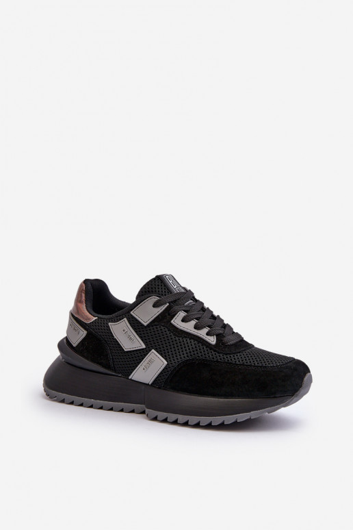 Baskets modèle chaussures Big Star couleur noir