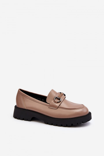 Mocassins beige Ledda 2