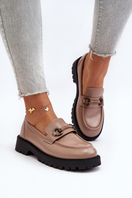 Mokassins beige Ledda Mokassins beige Ledda